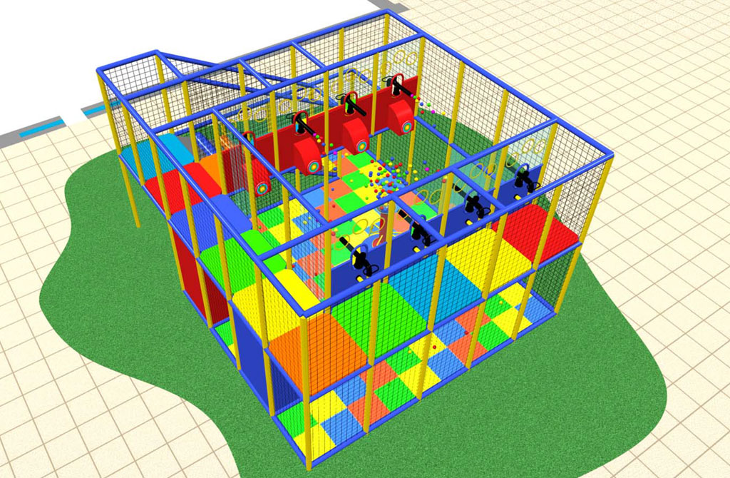 irec indoor playground for commercial areas